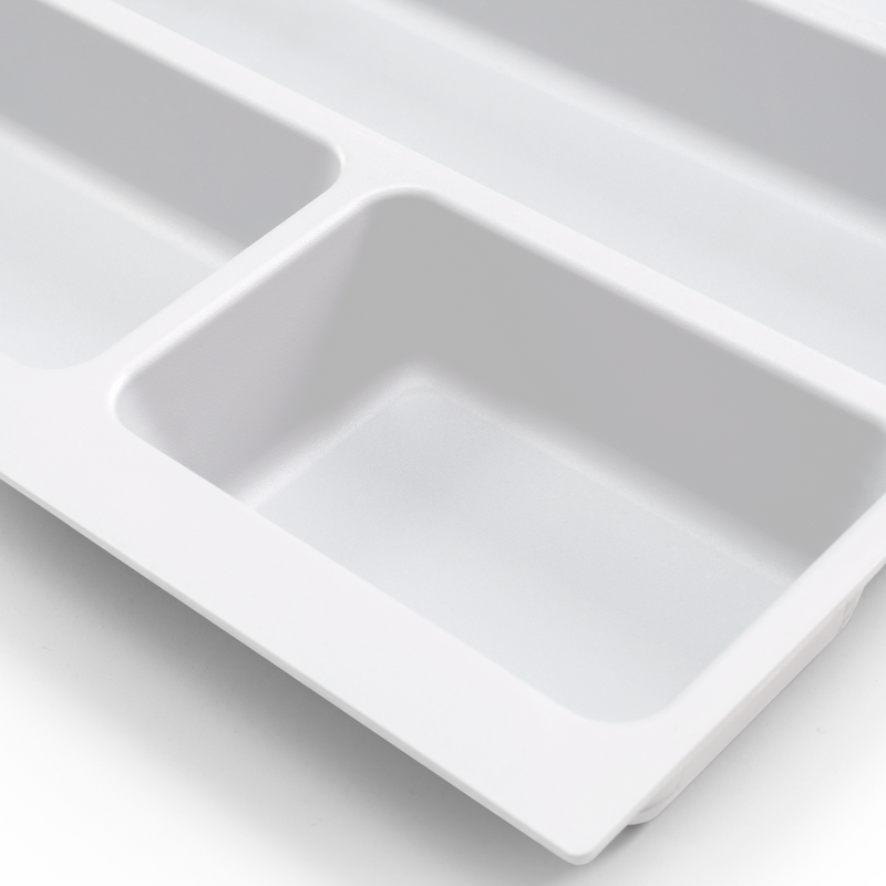 Cubertero SLIM blanco de 600mm de ancho y 474 de fondo ideal para cajones
