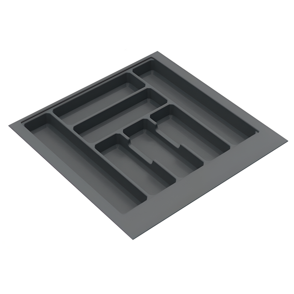 Cubertero SLIM gris antracita de 600mm de ancho y 474 de fondo ideal para cajones