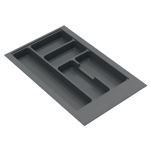 Cubertero SLIM gris antracita de 450mm de ancho y 474 de fondo ideal para cajones
