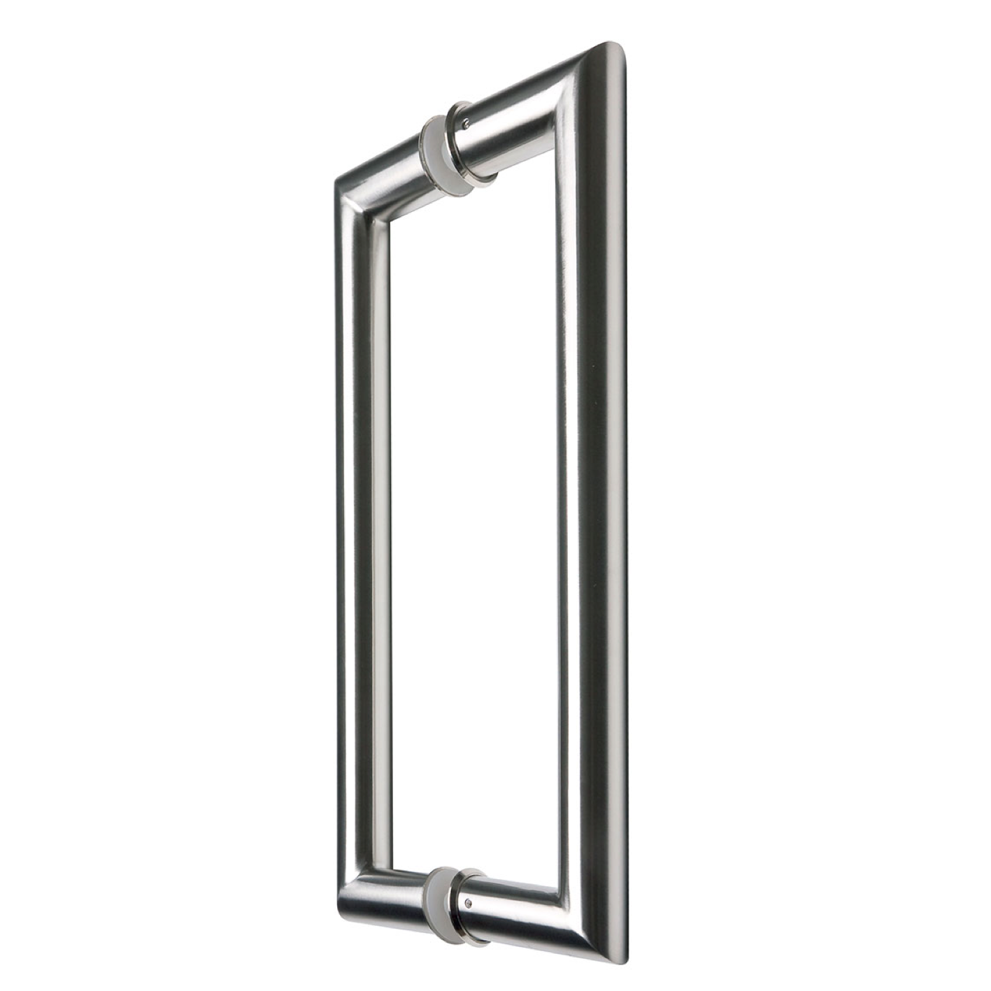 Manillón esquinas rectas para puerta de Cristal/Madera de 200 mm de alto ARI120