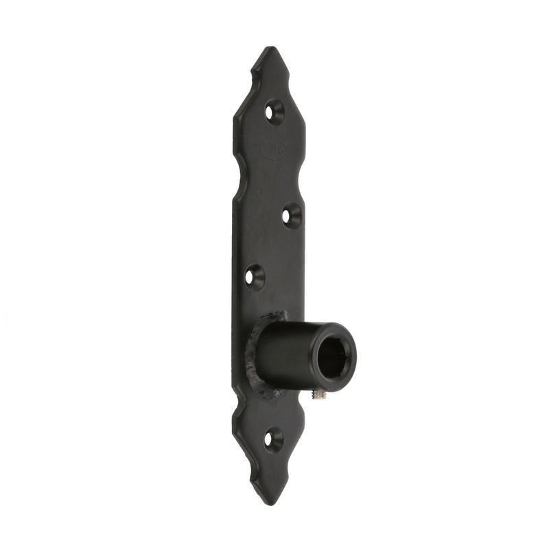 Pernio gótico regulable para pernios regulables con eje de 14mm expansible de 133 a 163mm