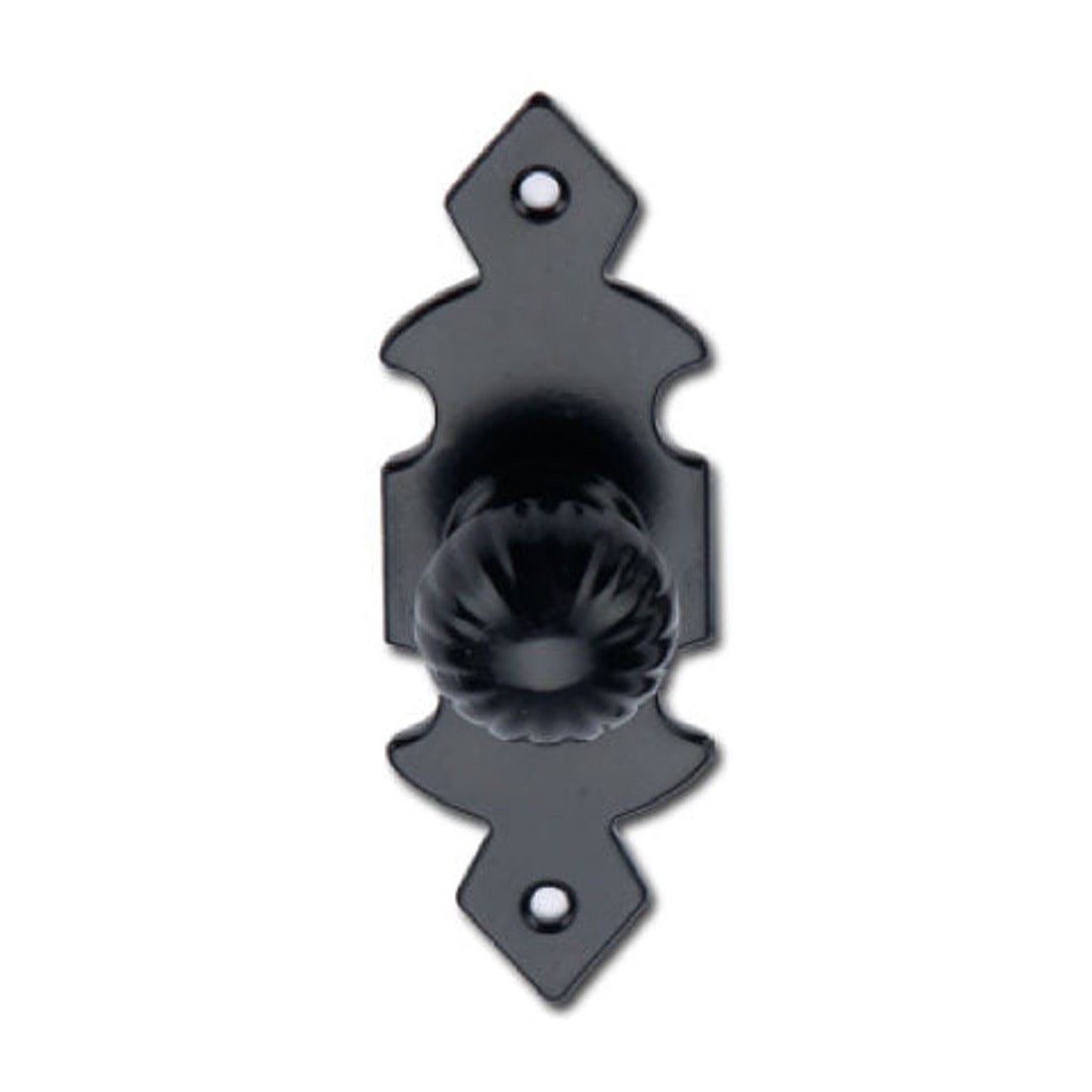 Pomo de forja negro pequeño modelo 100 (HD)
