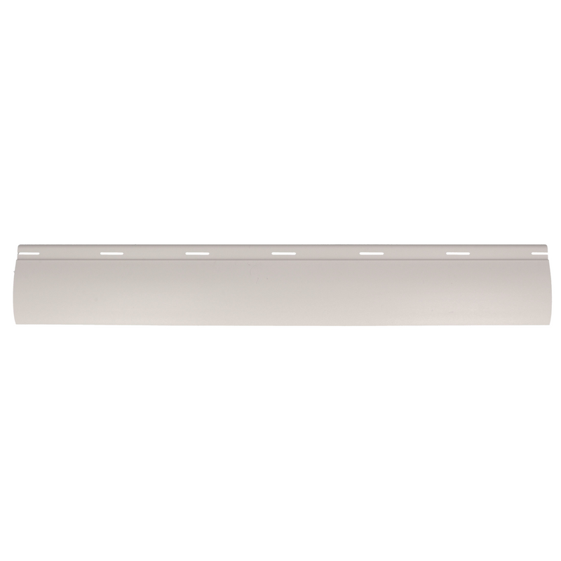 Lama de persiana de 52,5x14,5mm en PVC de 2 metros de largo en color blanco