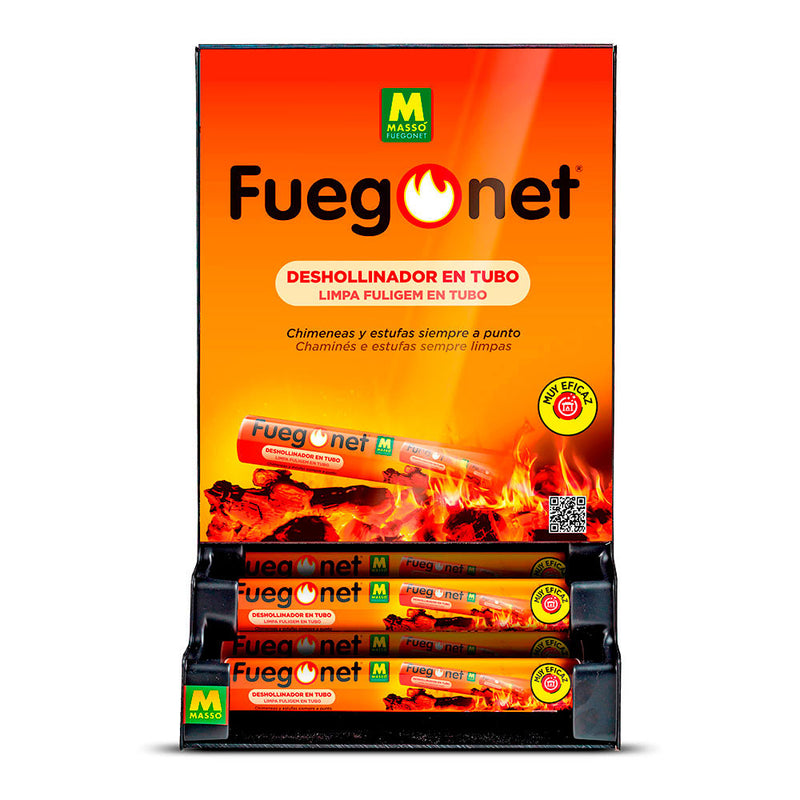 Fuegonet Tube Chimney Sweep Display 26.5x29.5x43.9cm Free For The Purchase Of 48 Units Of Ref. 85870