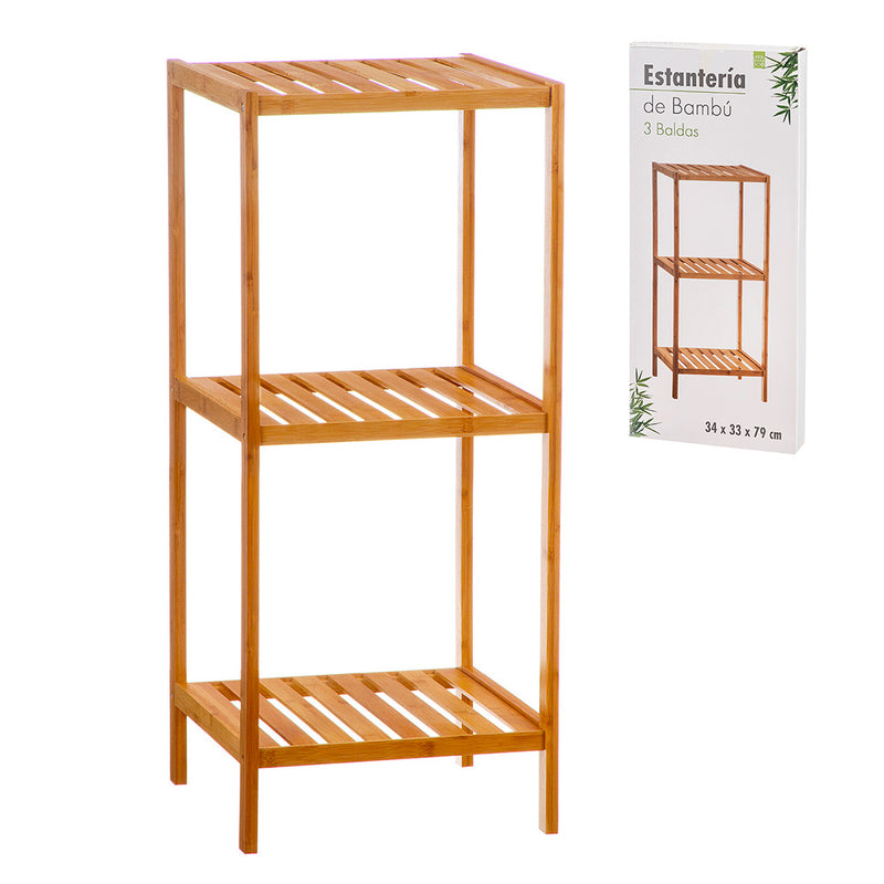 Caison 3 Shelf Bamboo Shelf