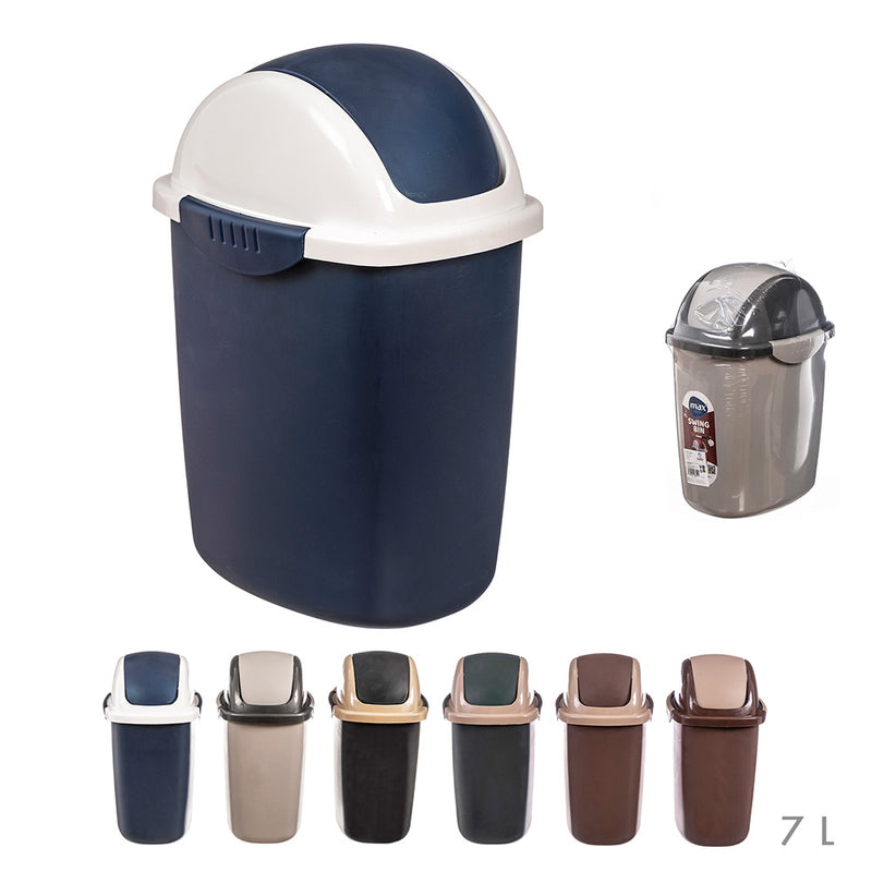 Balette Oval Waste Bin 7L Assorted Colours