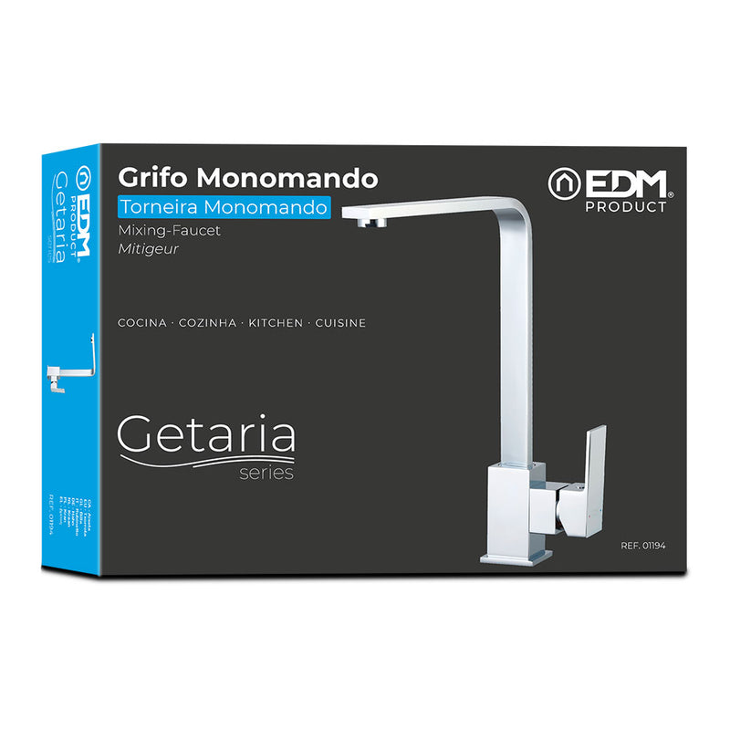 Single-Handle Kitchen Faucet, High Spout, Getaria Series, Edm