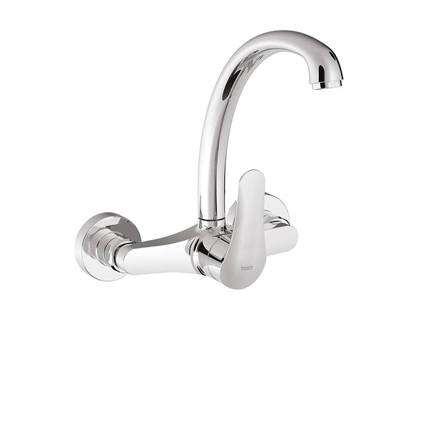 Wall mounted kitchen mixer tap, Ref: 21642010 Tres