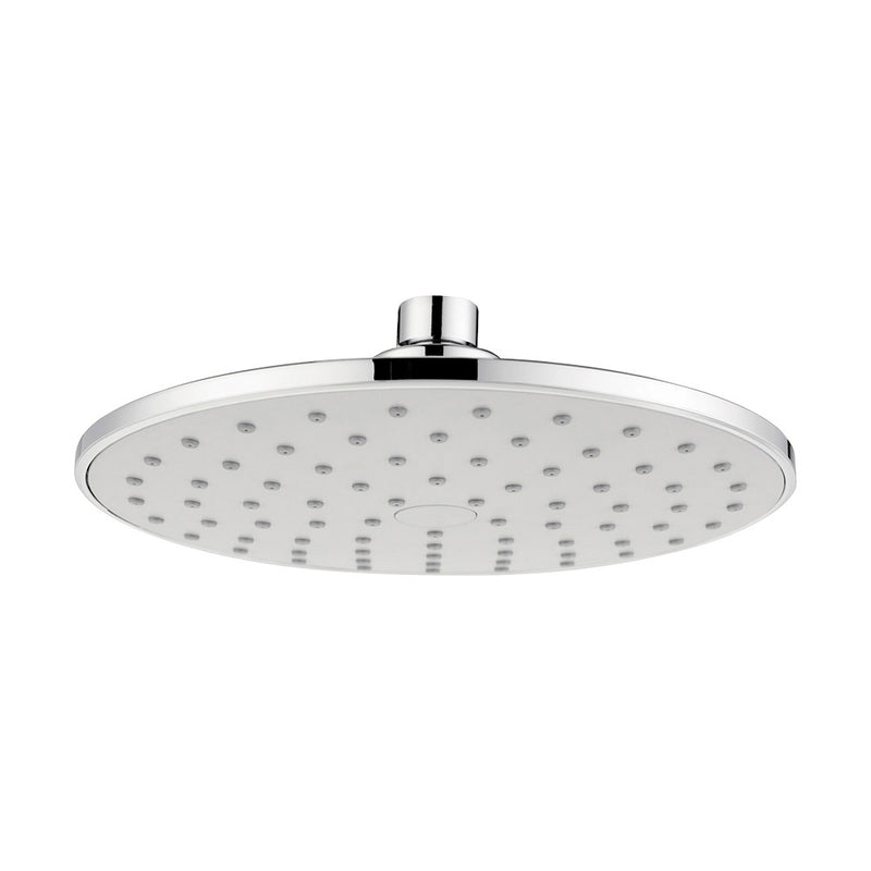 Anti-limescale shower head, round, chrome colour, Edm