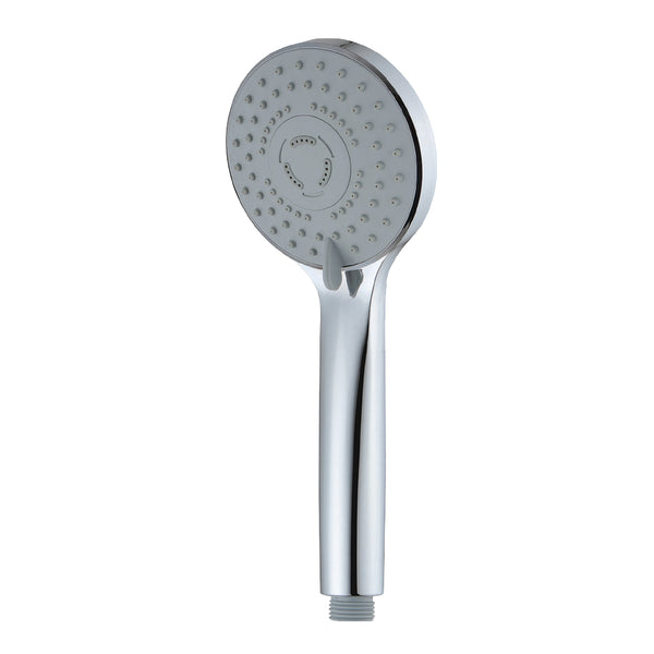 Anti-limescale shower handle, modern, 3 functions, chrome colour, Edm