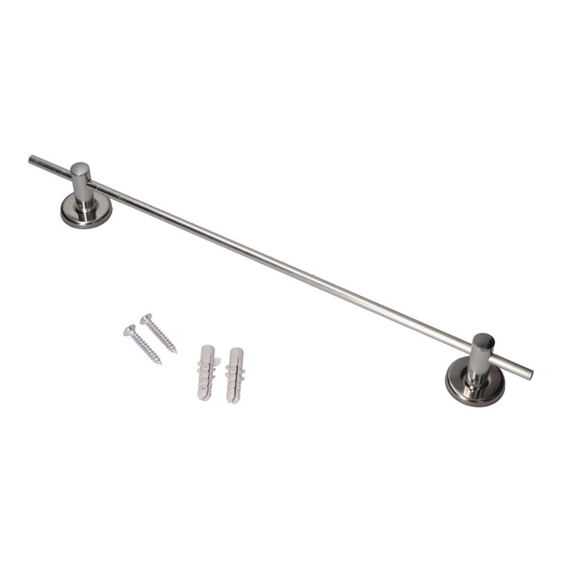 Chrome Bar Towel Rail 47cm (Packaged) Edm