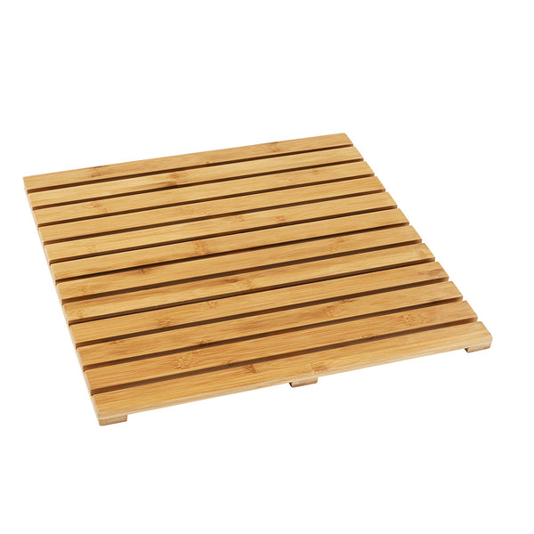 Indoor/Outdoor Bamboo Decking 50x50cm 24610100 Wenko