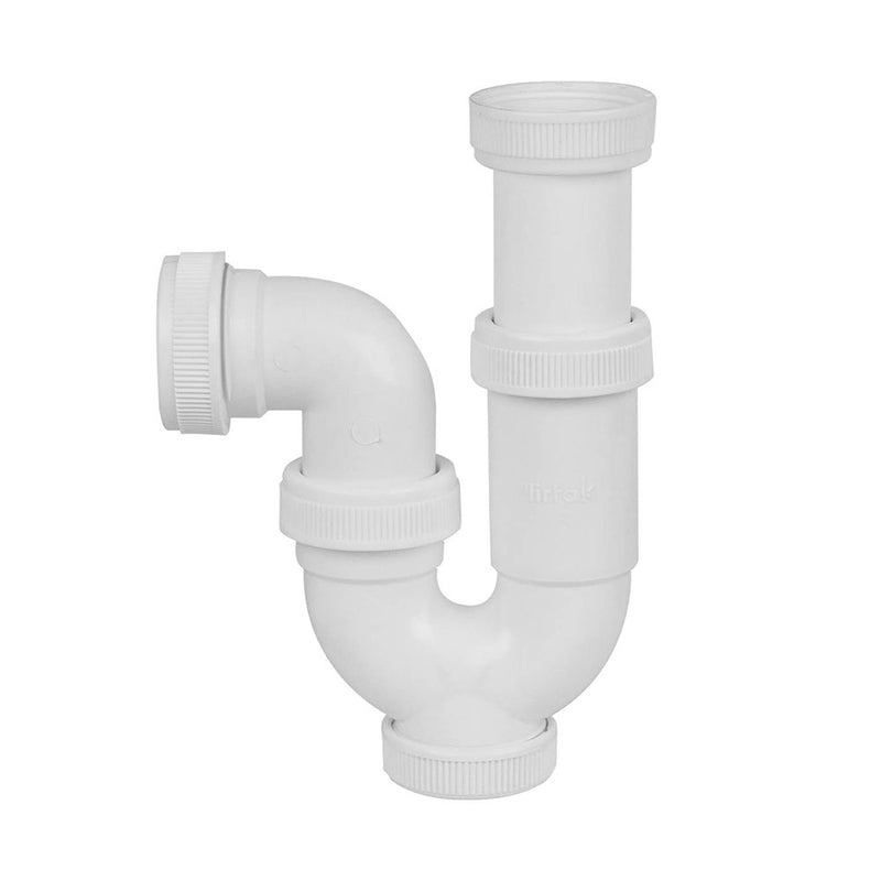 1" 1/2" Extendable Curved Siphon Without Valve