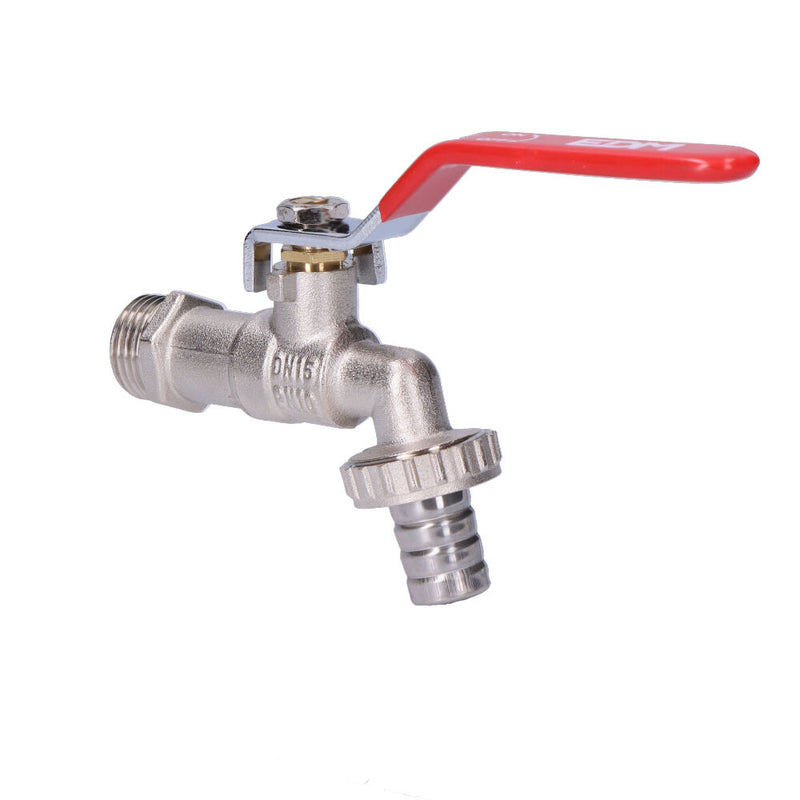 Ball Valve With 1/2" 3/4" Elbow (Packaged)