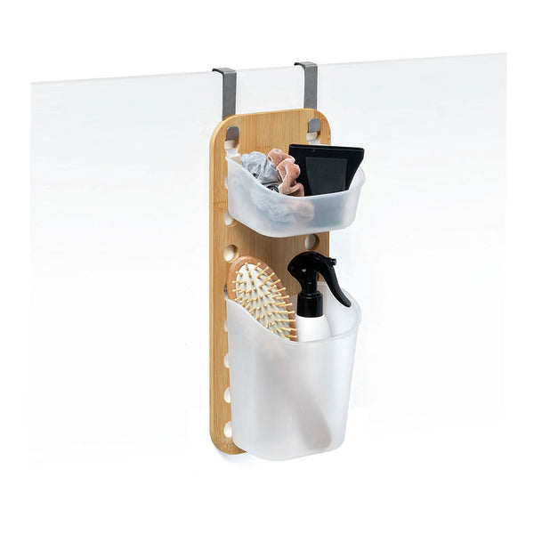 Hanging Bathroom Organizer Bamboo S 40X14.5X10Cm Jobgar