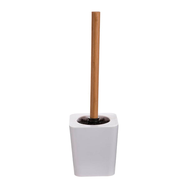 Bamboo Toilet Brush - White - 'Natureo' Collection