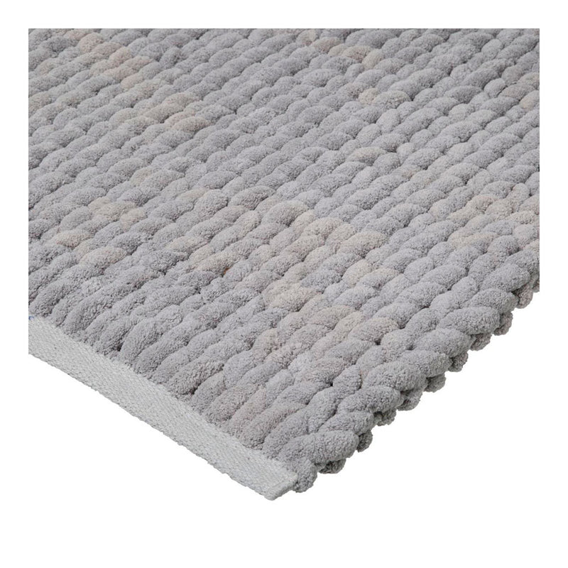 Alfombra Baño Gris 50X75Cm