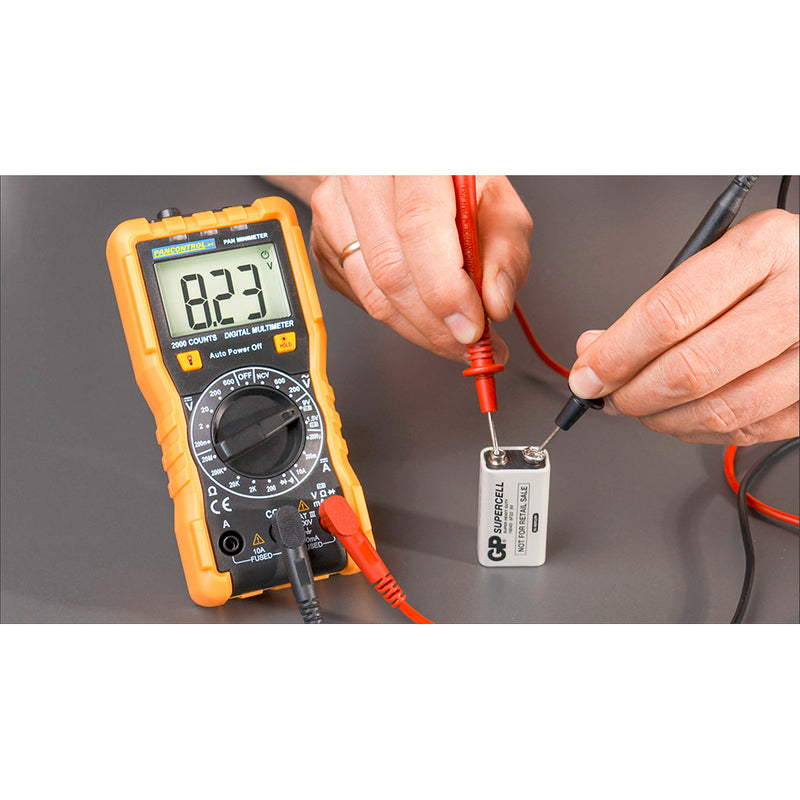 Cat III Digital Multimeter 600V Pan Minimeter Pancontrol