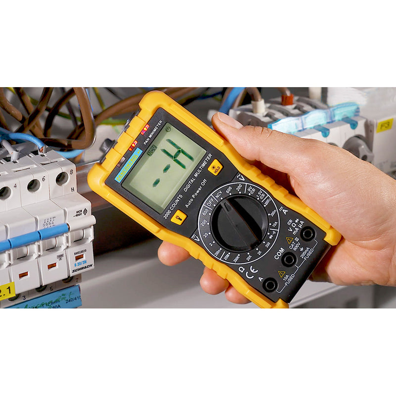 Cat III Digital Multimeter 600V Pan Minimeter Pancontrol