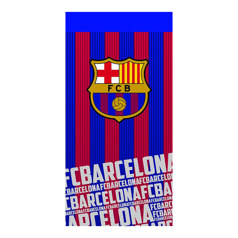 Beach Towel Cotton FC Barcelona 70 X 140Cm