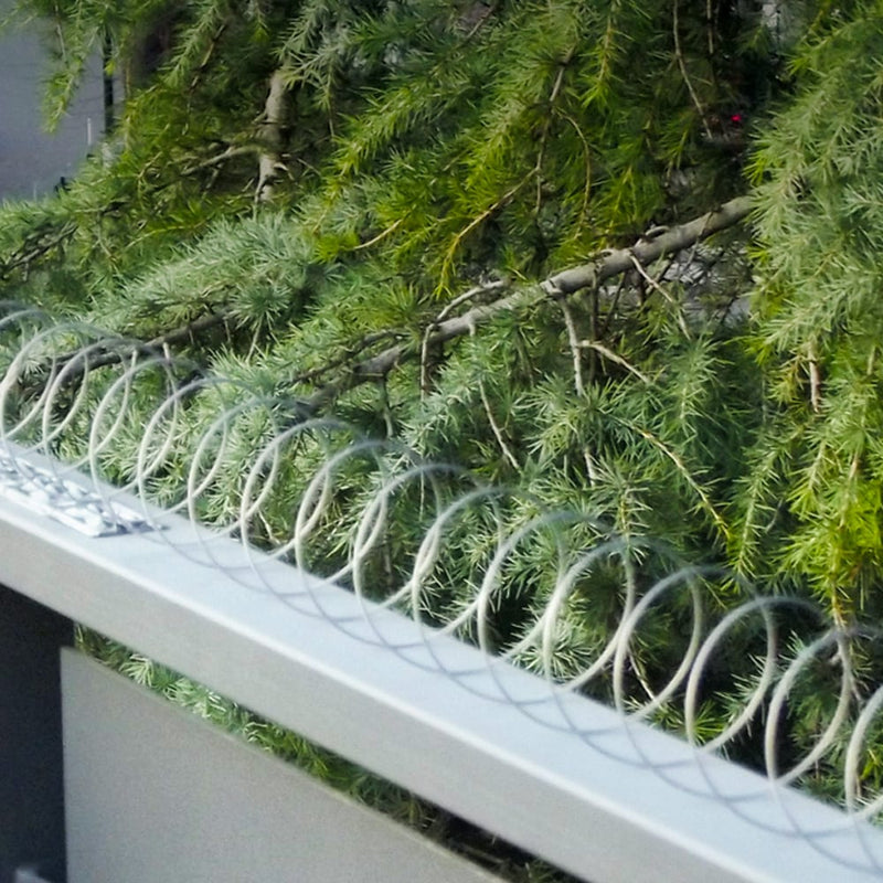 Spiral Bird Deterrent, Ideal for Balconies, Stainless Steel 5M