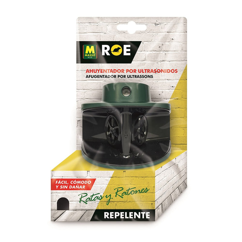 Roe Ultrasonic Repeller for Rats and Mice 231660 Masso