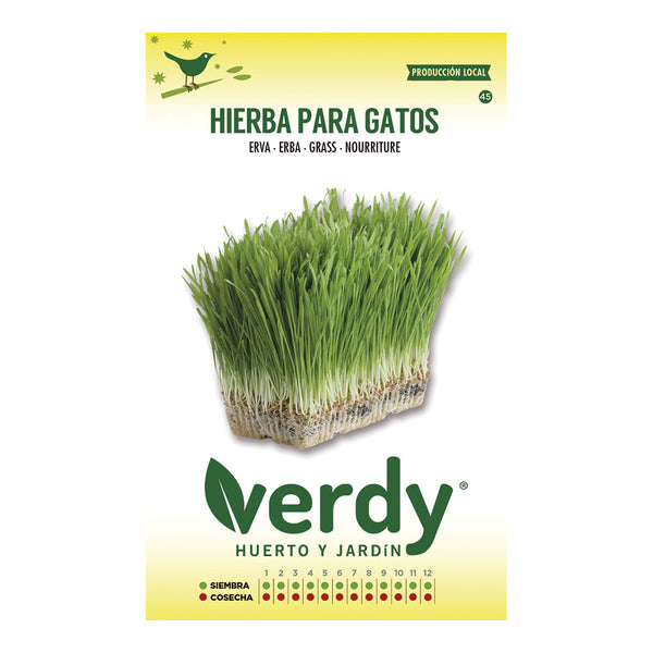 Verdy Cat Grass Seeds Sachet