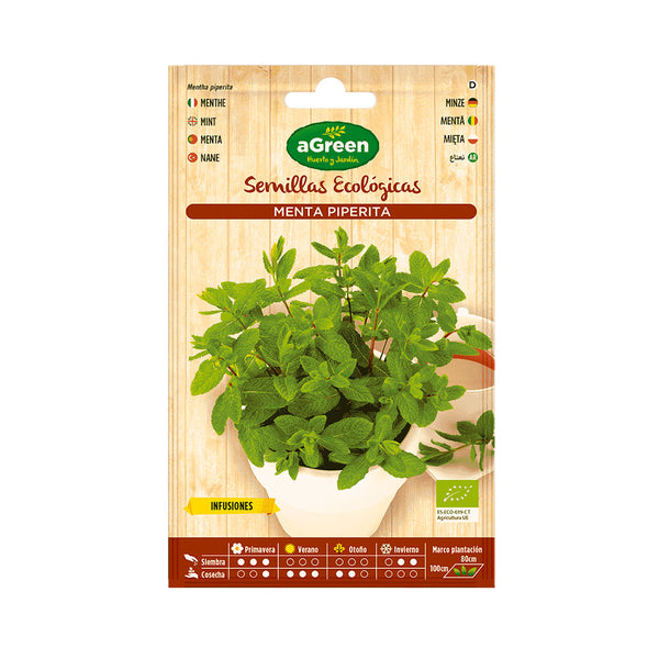 Agreen Eco Mint Seeds Envelope