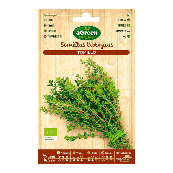 Agreen Eco Thyme Seeds Envelope