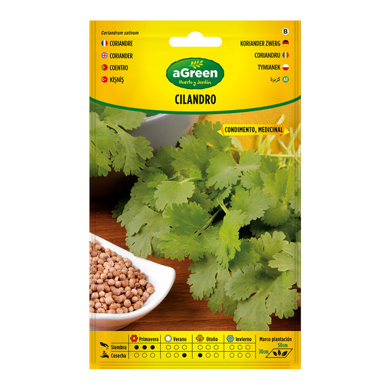 Sachet With Coriander Seeds Coriandrum Sativum 301015Bolsh Agreen