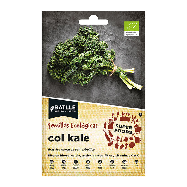 Envelope With Kale Seeds "Super Foods" Eco 680011Bags Batlle