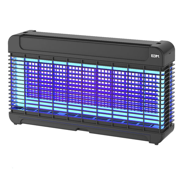 Professional Electronic Insect Killer With 11W Led 75M² 47X10X26.3Cm Black Color Edm