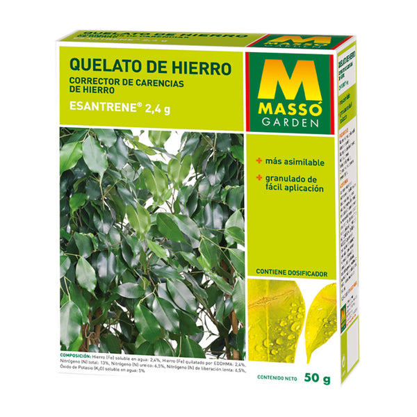 Quelato De Hierro 50G, Fertilizante 234078N Massó