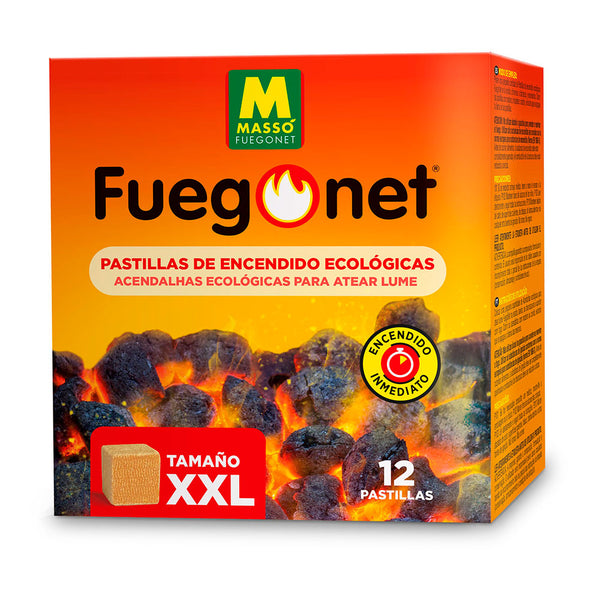 12 Units Xxl Fuegonet Massó Ecological Tablets