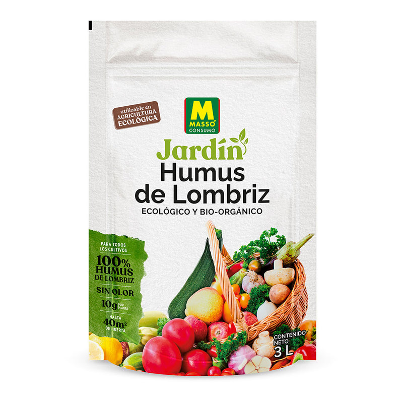 100% Worm Humus Fertilizer Eco 3 L Massó