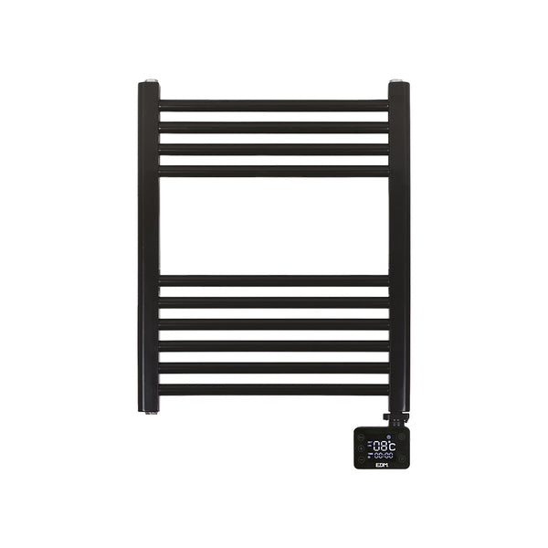 Black Electric Towel Radiator/Radiator With Timer