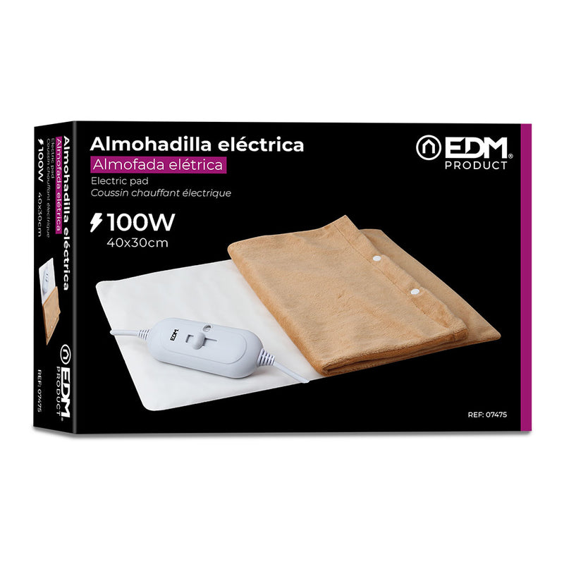 Almohadilla Electrica 100W 40X30Cm Edm