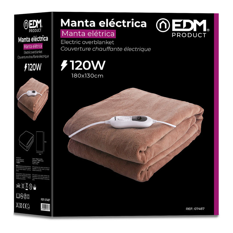 Manta Electrica 120W 180X130Cm - Edm