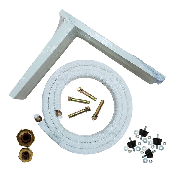 Wall Mounting Kit AA, Tube + Brackets + Silent Blocks + Screws Htw-Sk3M1438-Est2 Htw