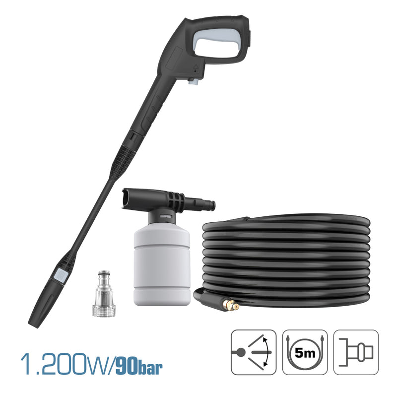 Koma Tools 1,200W 90 Bar Pressure Washer