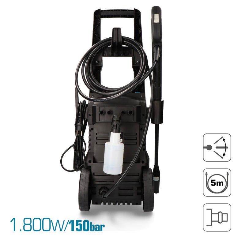 High Pressure Washer 1800W 150 Bar 34.4X29.3X77.45Cm Koma Tools