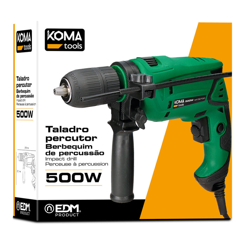 Hammer Drill 500W 27X20Cm Koma Tools