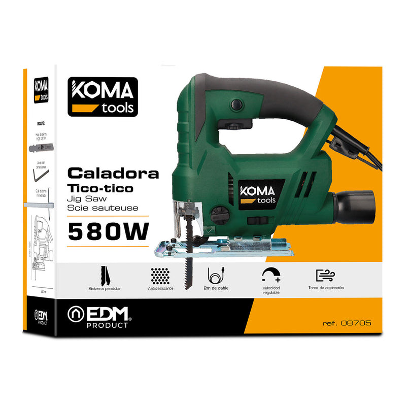 Koma Tools 580W 25x26cm Electric Jigsaw