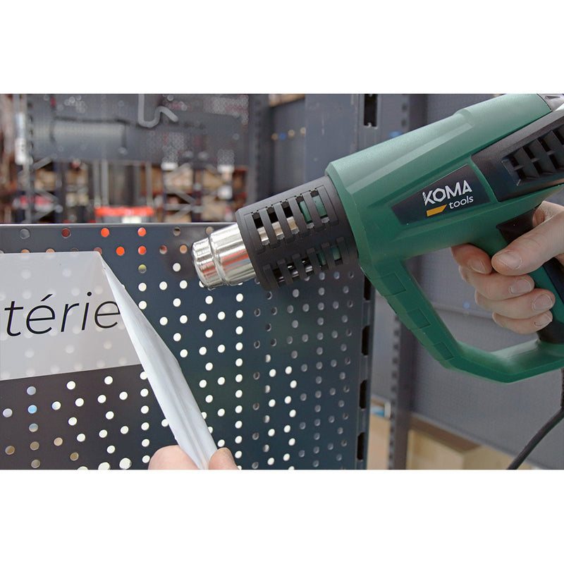 Electric Heat Gun 2000W 26.5x20.6cm Koma Tools