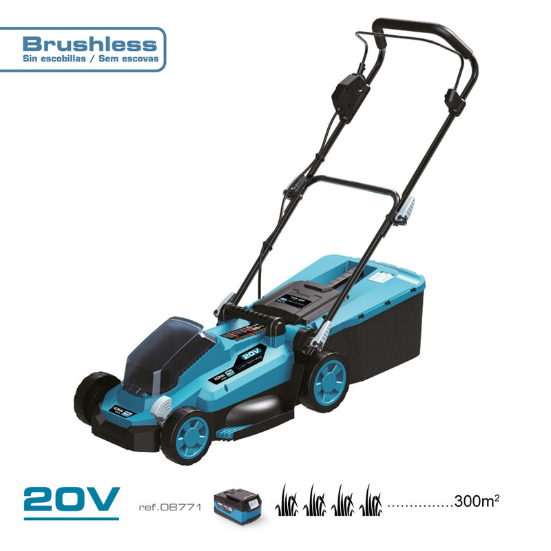 Cortacésped 20V Brushless (Sin Batería Ni Cargador) 97X93Cm Koma Tools