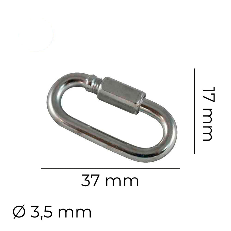 Zinc Plated Quick Mesh Ø3.5mm