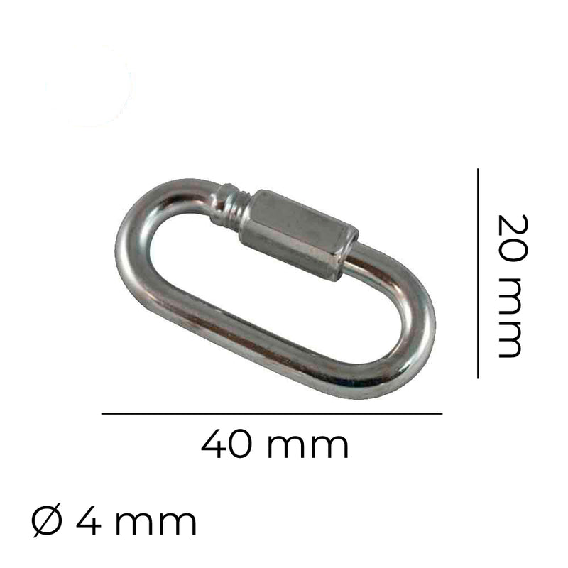 Zinc Plated Quick Mesh Ø4mm