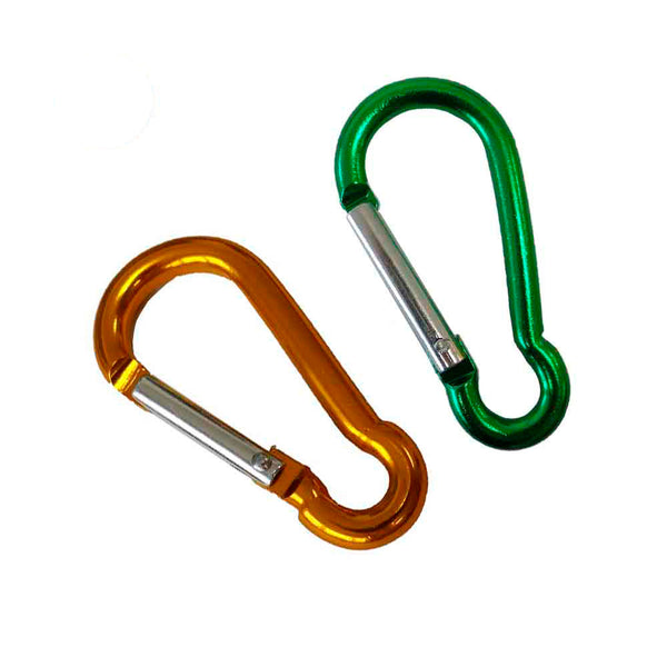 Aluminum Carabiner Ø6mm X 6cm Assorted Colors