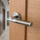 Manilla Taranis para puertas con roseta redonda de aluminio