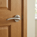 Manilla Tique para puerta con roseta redonda de aluminio